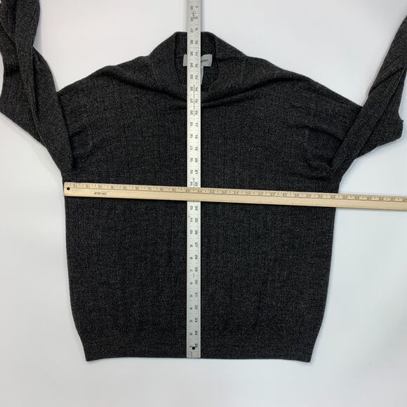 Vintage Taylor & Henry Sweater Mens XL Extra Large Charcoal Soft Acrylic Mock - Picture 6 of 10